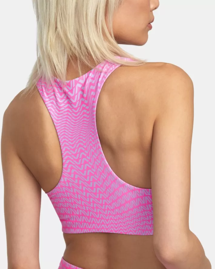RVCA Sutiã Esportivo VA Essential Medio Support Feminino | ZWOLPE-649<MULHER Sutiã Esportivo