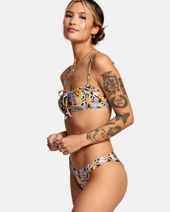 RVCA Tops De Biquíni Avant Gardner Bralette Feminino | TVAUKB-164<MULHER Tops De Biquíni