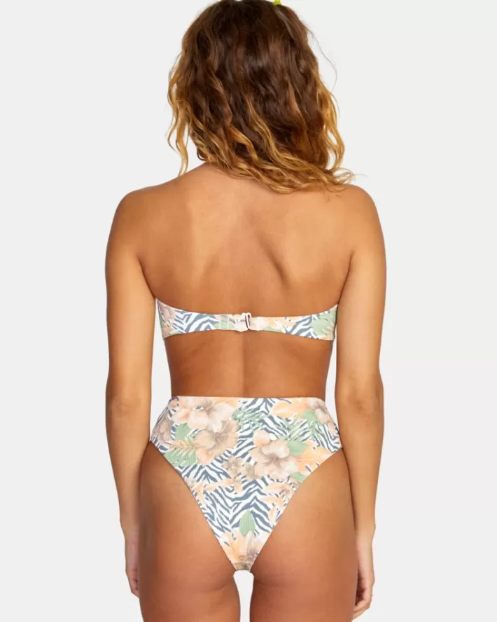 RVCA Tops De Biquíni Bazaar Bandeau Feminino | OUQDBX-583<MULHER Tops De Biquíni