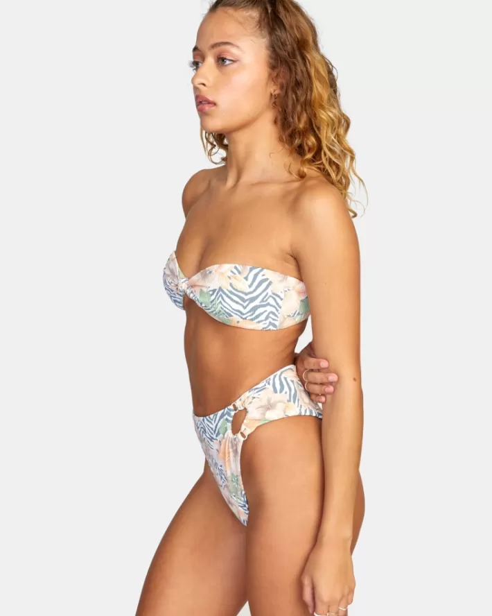 RVCA Tops De Biquíni Bazaar Bandeau Feminino | OUQDBX-583<MULHER Tops De Biquíni