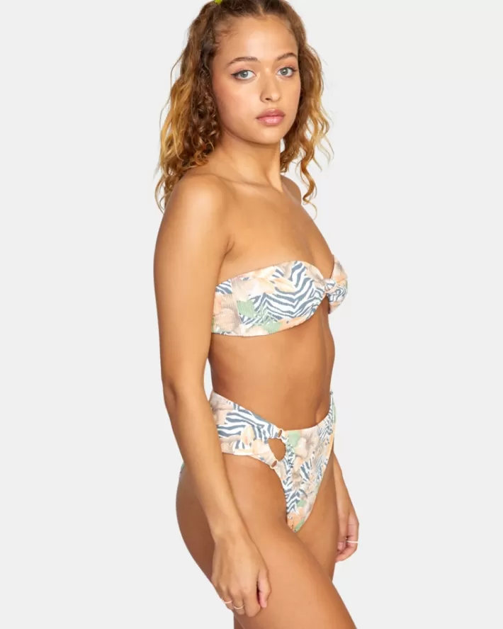 RVCA Tops De Biquíni Bazaar Bandeau Feminino | OUQDBX-583<MULHER Tops De Biquíni