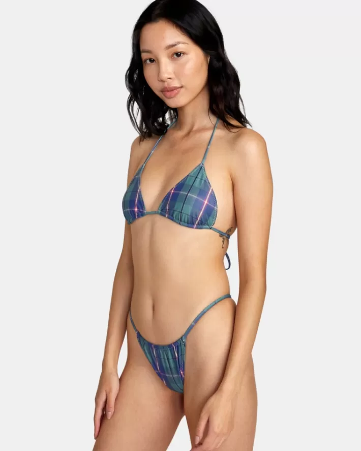 RVCA Tops De Biquíni Boyfriend Billie Triangle Feminino | ZGDJUM-704<MULHER Tops De Biquíni