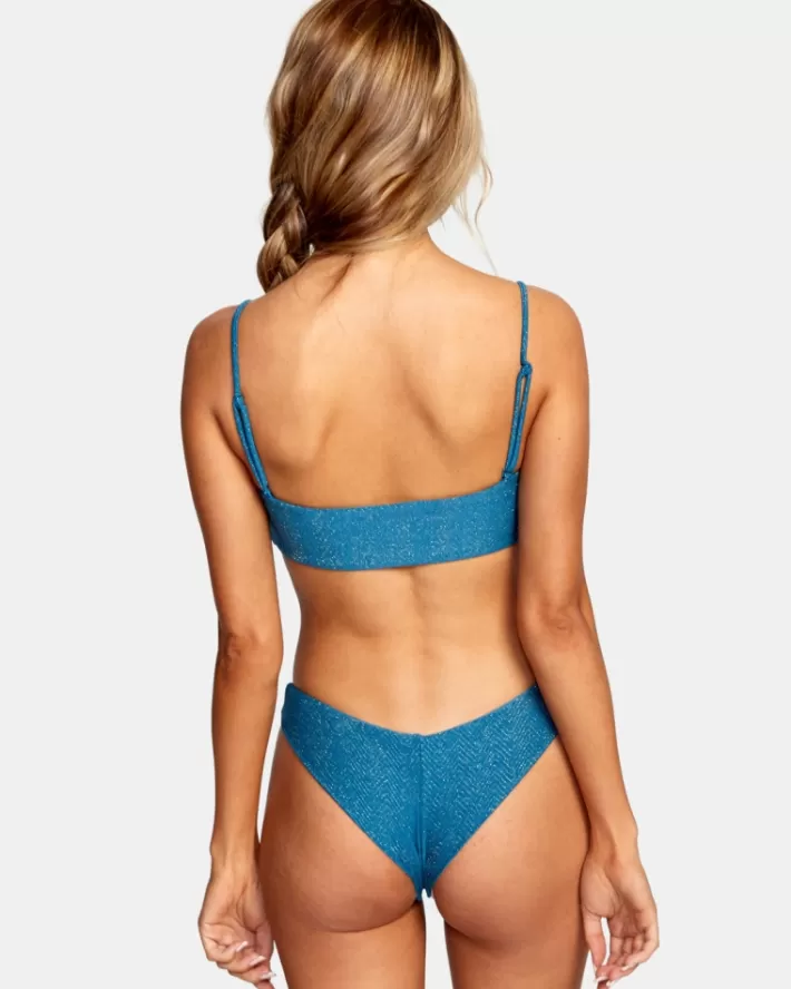 RVCA Tops De Biquíni Brightside Bandeau Feminino | QJZCXM-612<MULHER Tops De Biquíni