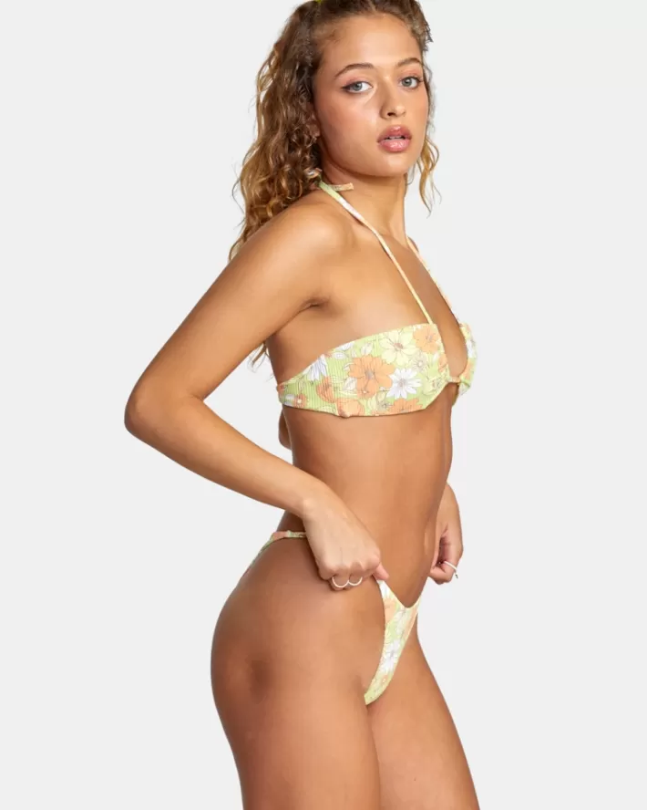 RVCA Tops De Biquíni Dreamfield Halter Feminino | GWNURX-039<MULHER Tops De Biquíni