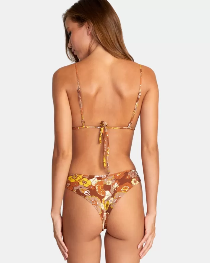 RVCA Tops De Biquíni Earth Bloom Chinelos Triangle Feminino | XVMHRZ-230<MULHER Tops De Biquíni