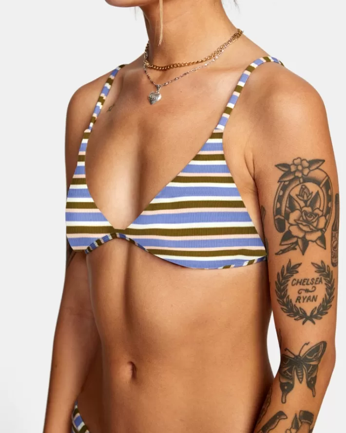 RVCA Tops De Biquíni For Days Triangle Feminino | SVZAEB-174<MULHER Tops De Biquíni
