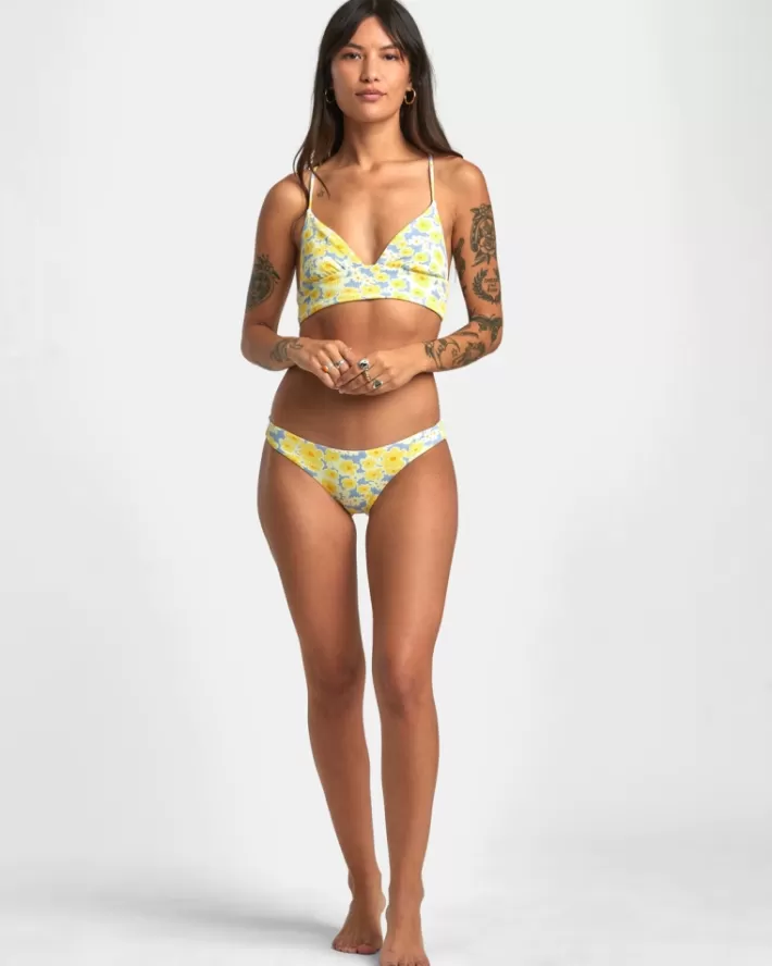 RVCA Tops De Biquíni Freya Triangle Crop Feminino | ENLSTQ-738<MULHER Tops De Biquíni