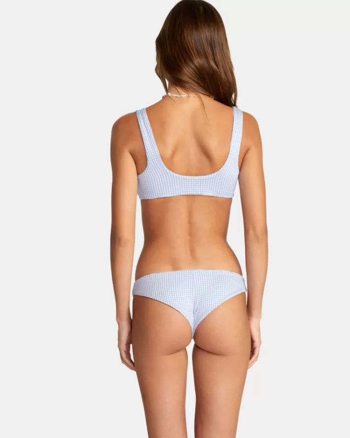 RVCA Tops De Biquíni Gingham Reversible Bralette Feminino | JFGPBI-206<MULHER Tops De Biquíni