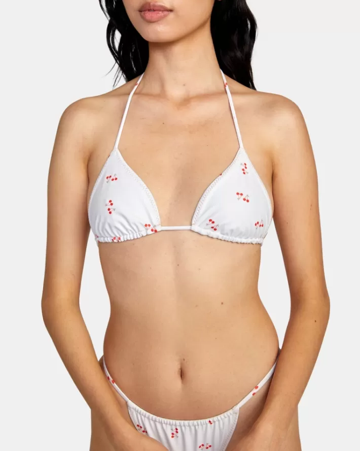 RVCA Tops De Biquíni Heartthrob Billie Triangle Feminino | JYTIFX-067<MULHER Tops De Biquíni