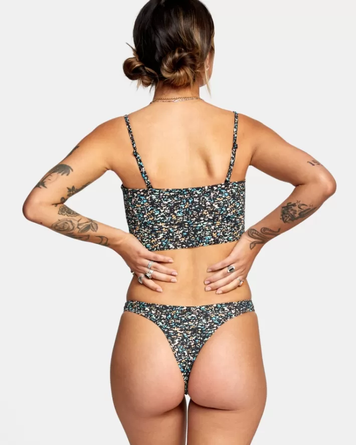 RVCA Tops De Biquíni No Matter Bandeau Feminino | XEKAGT-976<MULHER Tops De Biquíni