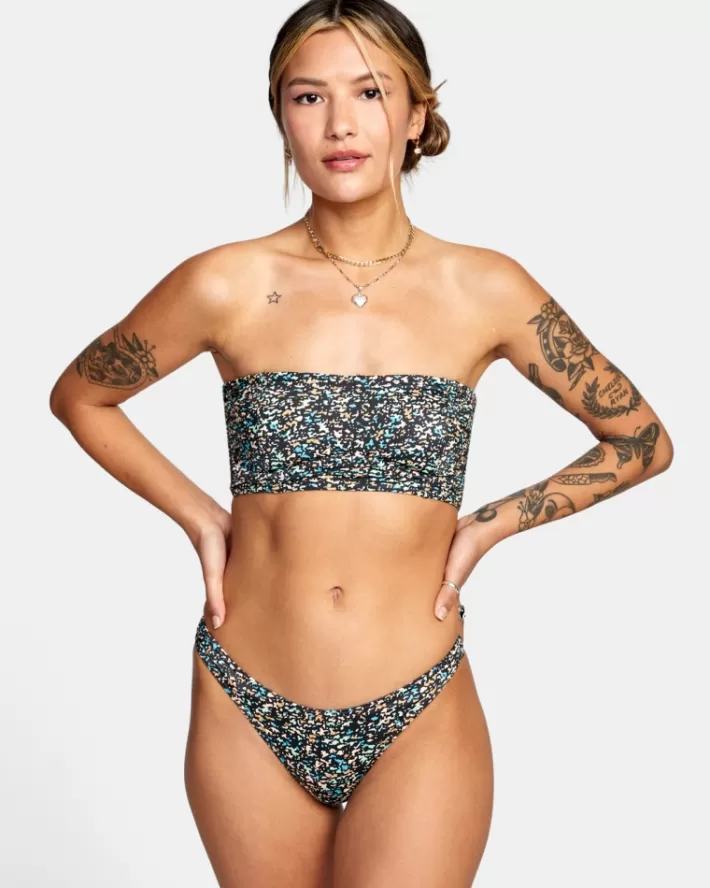 RVCA Tops De Biquíni No Matter Bandeau Feminino | XEKAGT-976<MULHER Tops De Biquíni