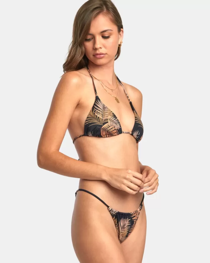 RVCA Tops De Biquíni Palmfree Chinelos Tri Feminino | ZTKHVG-479<MULHER Tops De Biquíni