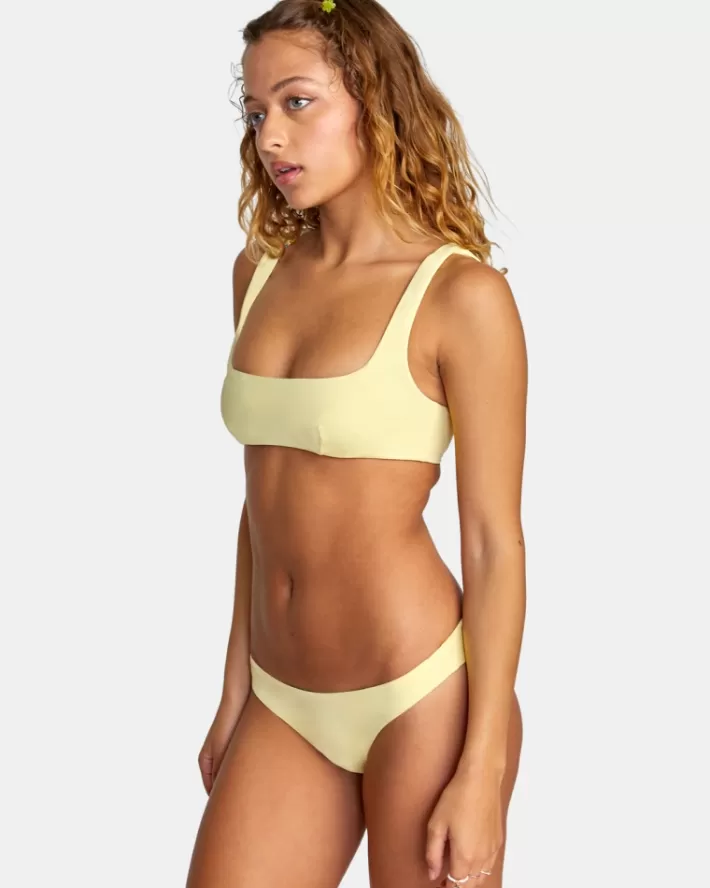 RVCA Tops De Biquíni Poppy Camo Reversible Bralette Feminino | NHWFEJ-123<MULHER Tops De Biquíni