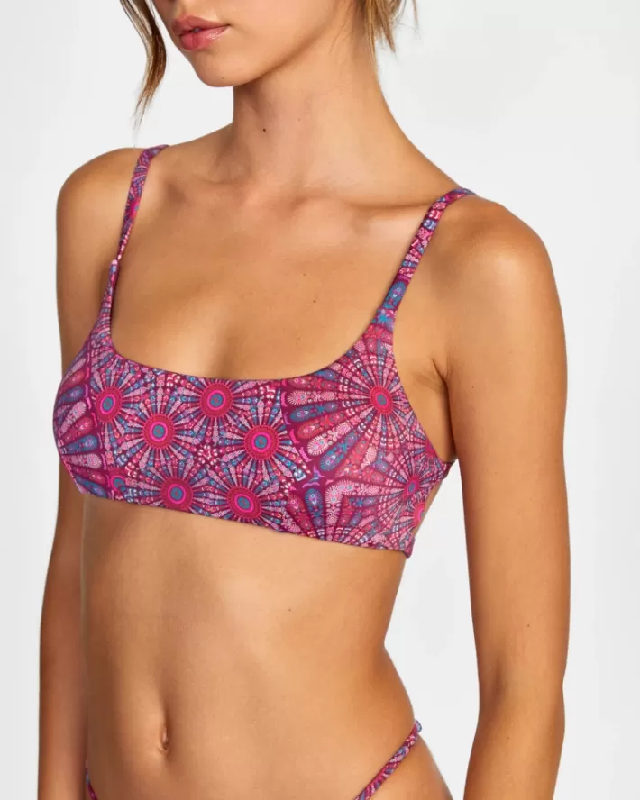 RVCA Tops De Biquíni Psilocin Bralette Feminino | XGSMJL-150<MULHER Tops De Biquíni