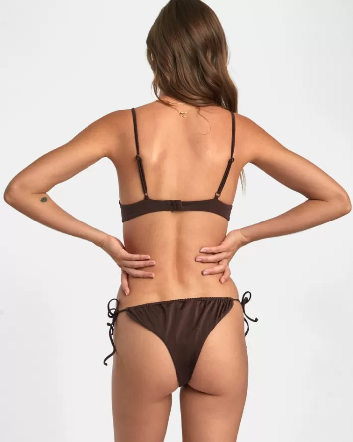 RVCA Tops De Biquíni Solid Shimmer Underwire Feminino | XFDCYG-364<MULHER Tops De Biquíni