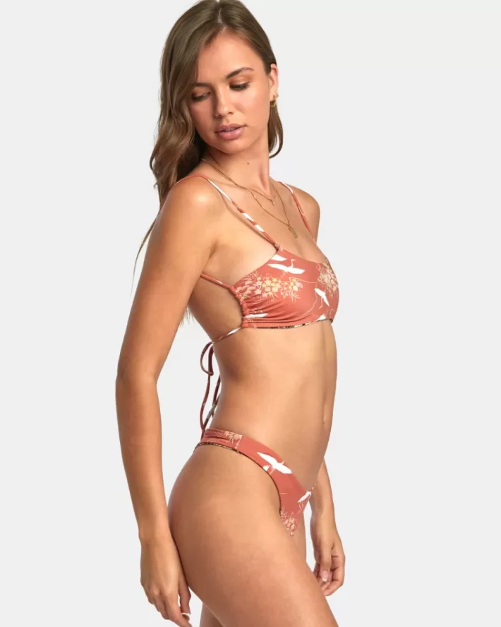 RVCA Tops De Biquíni Tossed Bralette Feminino | DXBGLY-509<MULHER Tops De Biquíni