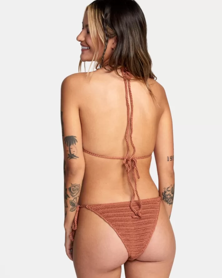 RVCA Tops De Biquíni Westside Chinelos Triangle Feminino | EUFROC-931<MULHER Tops De Biquíni