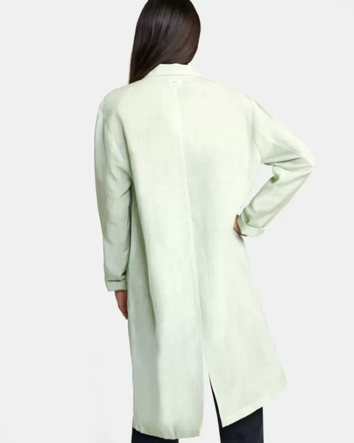 RVCA Tops Balmy Oversized Blazer Feminino | IAEVML-213<MULHER Tops