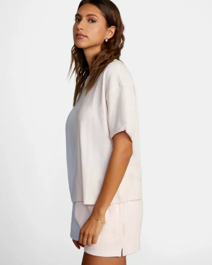 RVCA Tops Color Block Tee Feminino | NOTLKY-259<MULHER Tops