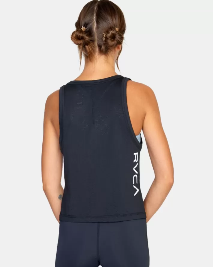 RVCA Tops Esportivos Vent Workout Feminino | TJUXIQ-614<MULHER Tops