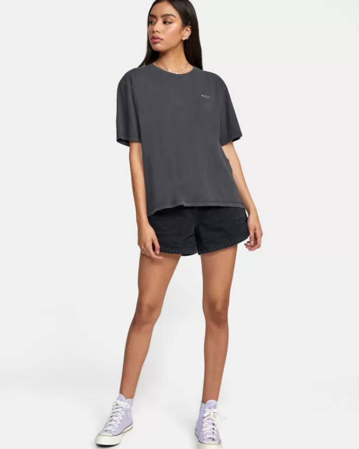 RVCA Tops Ptc Anyday Oversized Tee Feminino | LGREMA-967<MULHER Tops