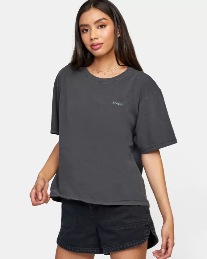 RVCA Tops Ptc Anyday Oversized Tee Feminino | LGREMA-967<MULHER Tops