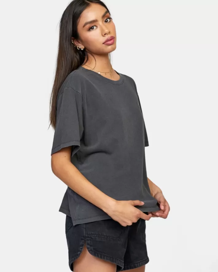 RVCA Tops Ptc Anyday Oversized Tee Feminino | LGREMA-967<MULHER Tops