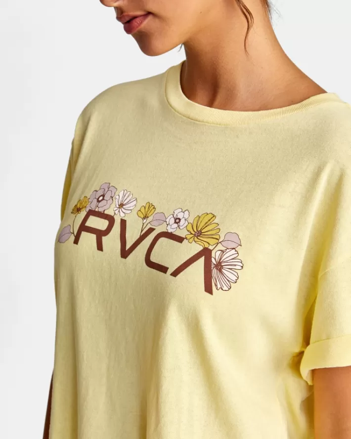 RVCA Tops Retro Floral Feminino | LFYXCI-287<MULHER Tops