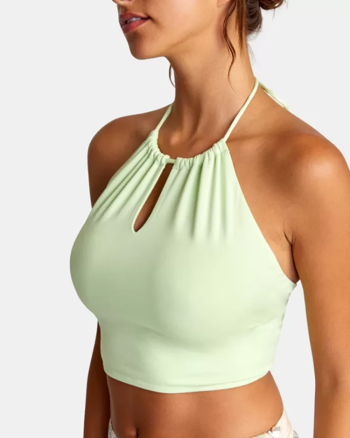 RVCA Tops Sabrina Halter Feminino | BSYDOC-784<MULHER Tops