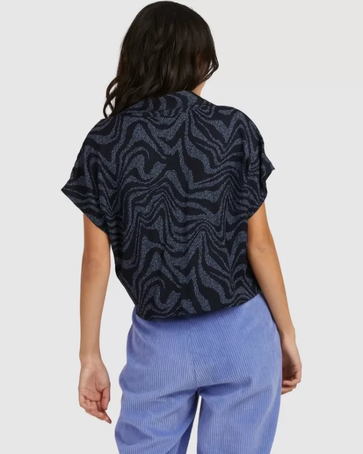RVCA Tops Strata Feminino | PDABUF-861<MULHER Tops