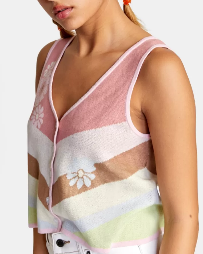 RVCA Tops The Trouble Feminino | XUTVZO-025<MULHER Tops