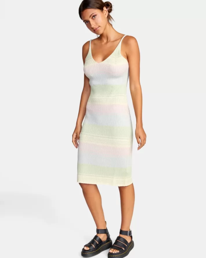 RVCA Vestidos Wildfire Midi Feminino | PVGZUA-109<MULHER Vestidos
